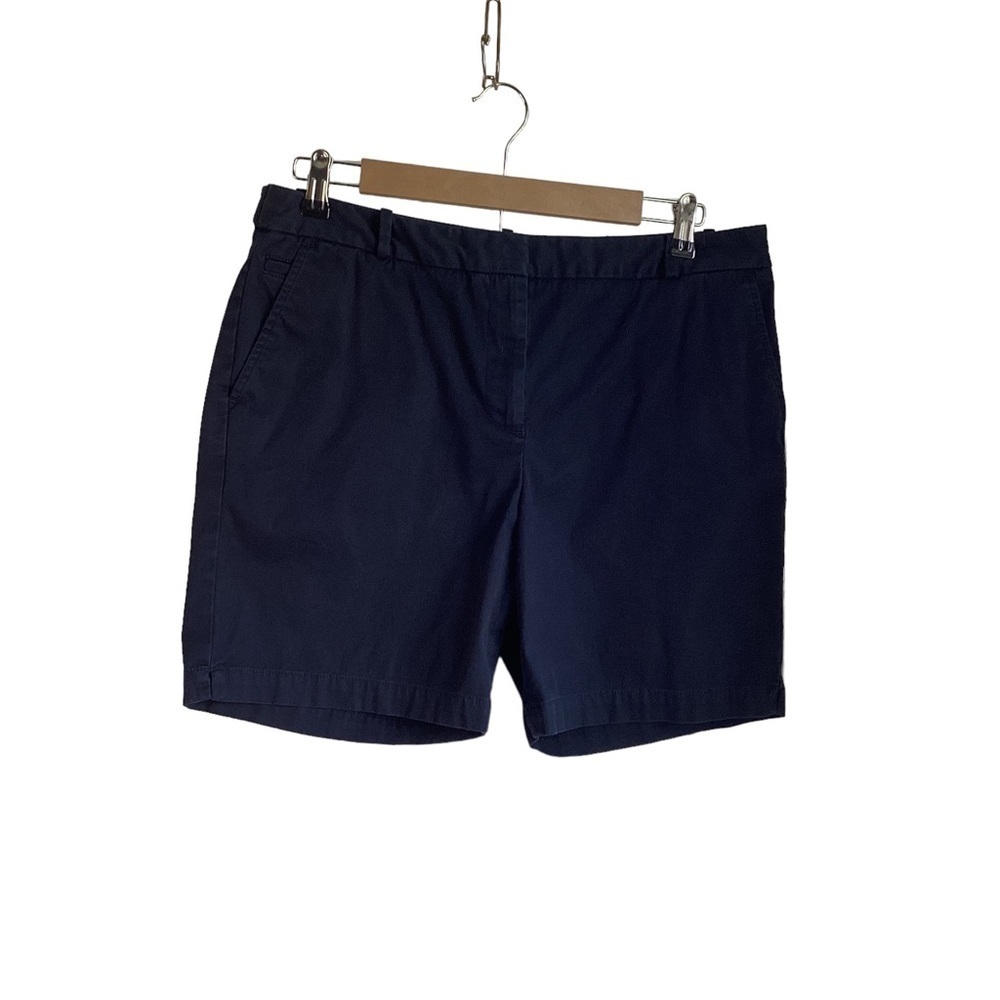 Talbots Women’s Navy Chino Shorts.  Size 10